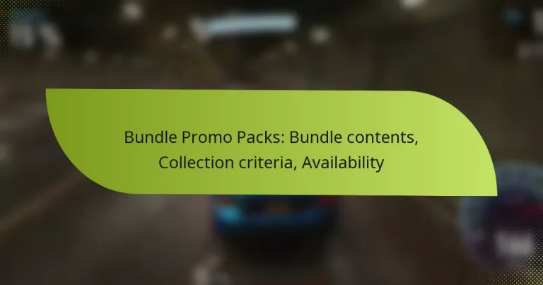 Bundle Promo Packs: Bundle contents, Collection criteria, Availability